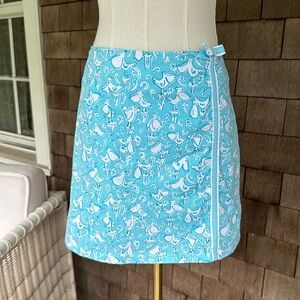 Lilly Pulitzer Blue Pelican Skorts